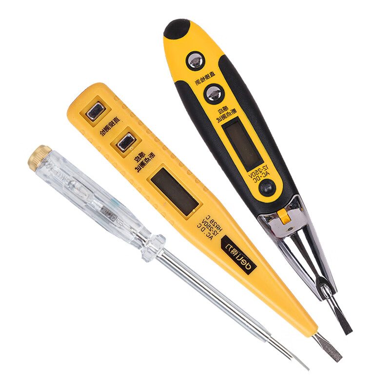 得力電筆電工專用測電筆多功能數(shù)顯高精度感應(yīng)試電驗電線路檢測筆 90-1000V非接觸式感應(yīng)測電筆